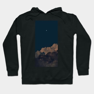 sky pixel art Hoodie